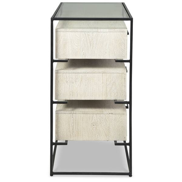 Crewridge Accent Cabinet - Black/Cream Crewridge Accent Cabinet - Black/Cream