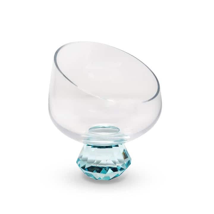 Angular Bowl with Diamond Base, 15 Oz. (Available in 2 Colors)
