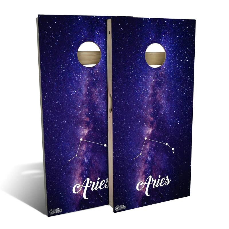 Aries Outdoor Cornhole Board Set - All-Weather 2x4 - Include Carrying Case