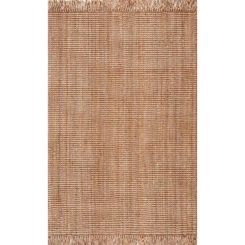 Hauteloom Jute Rug Collection - Natural Fiber Jute Farmhouse Area Rug