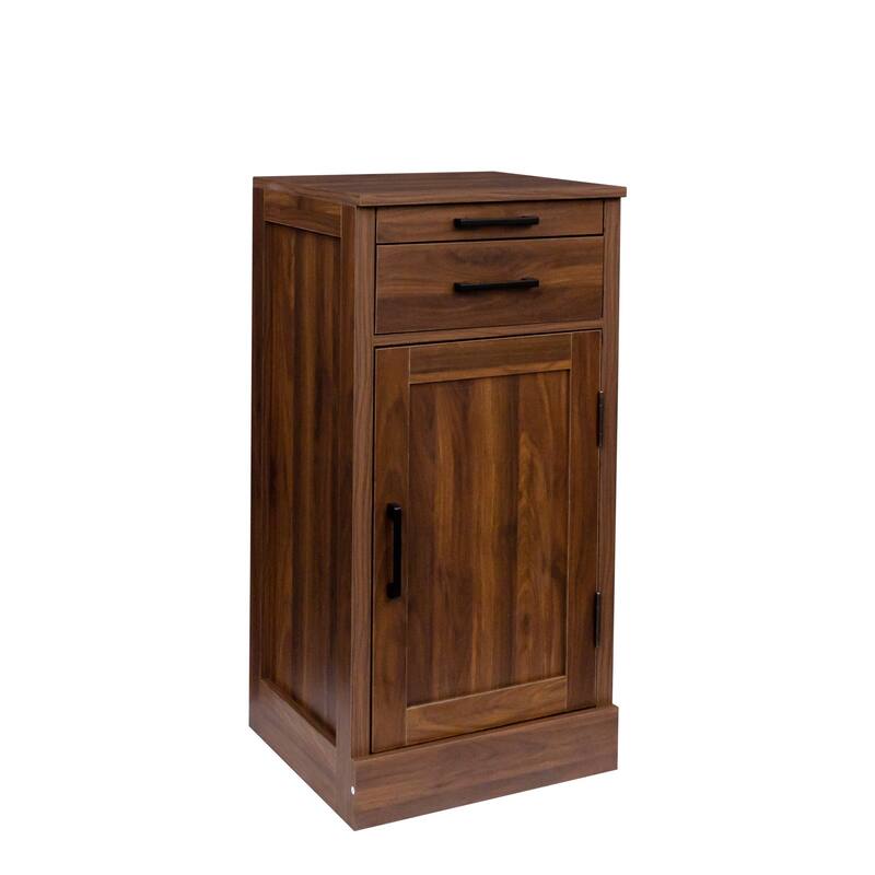 GDF Studio - Centennial Modern 35.43" Tall Modular Wine Bar Buffet Cabinet Storage
