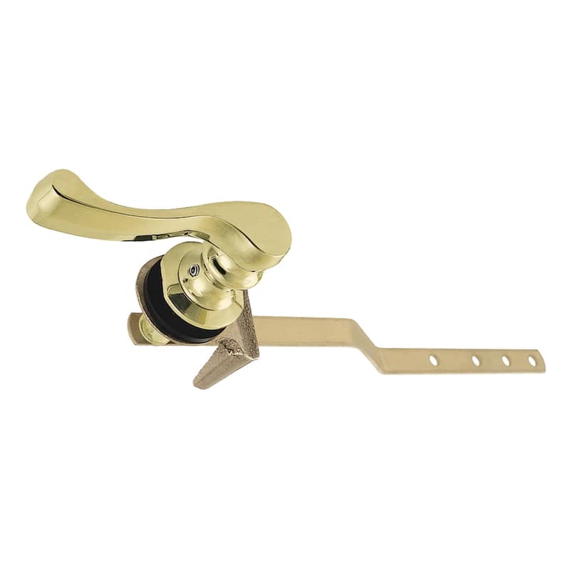 French Toilet Tank Lever - Polished Brass