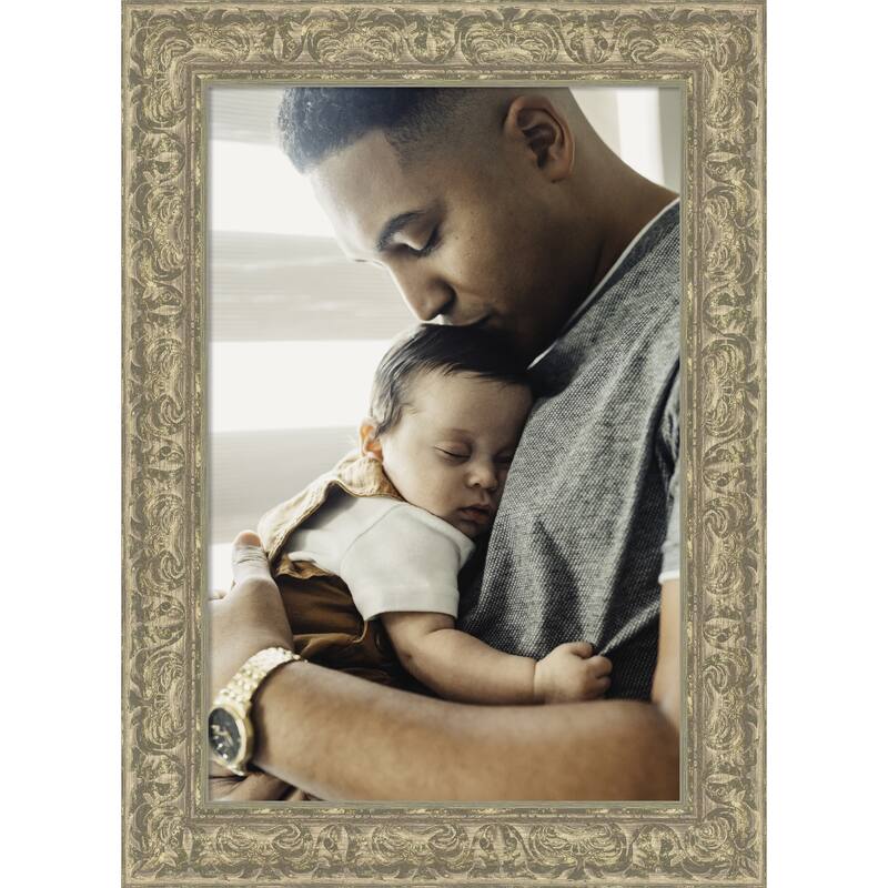 Luxe Picture Frame, Photo Frame - 20x30 - Luxe Antique Silver