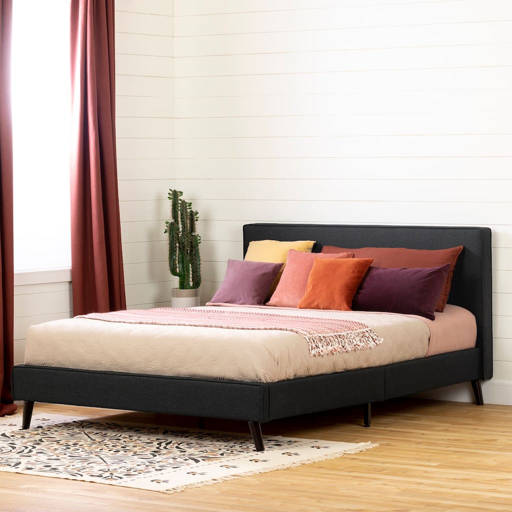South Shore Sazena Upholstered Complete Bed