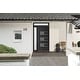 preview thumbnail 27 of 35, VDOMDOORS Manux 8933 | Front Door Exterior Door | Steel | Frame & Hardware Included | 18x80, Matte Black Entry Door