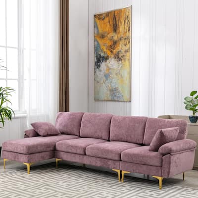 Kata 115" Sectional Sofa with Ottman