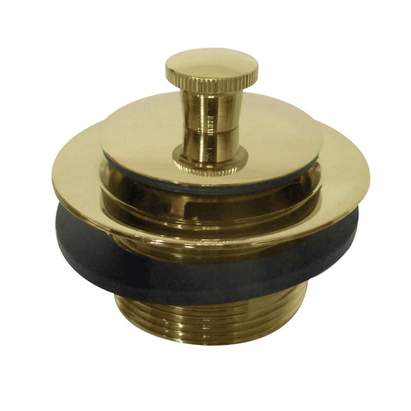 Made To Match Lift and Lock Bathtub Drain - Polished Brass