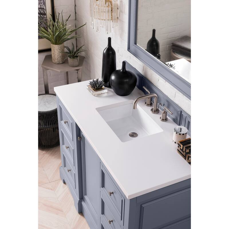 James Martin Vanities 825-V48-3WZ De Soto 48" Free Standing Single