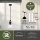 preview thumbnail 4 of 14, Beloit Farmhouse Kitchen Island Mini Pendant Ceiling Light Clear Seeded Glass