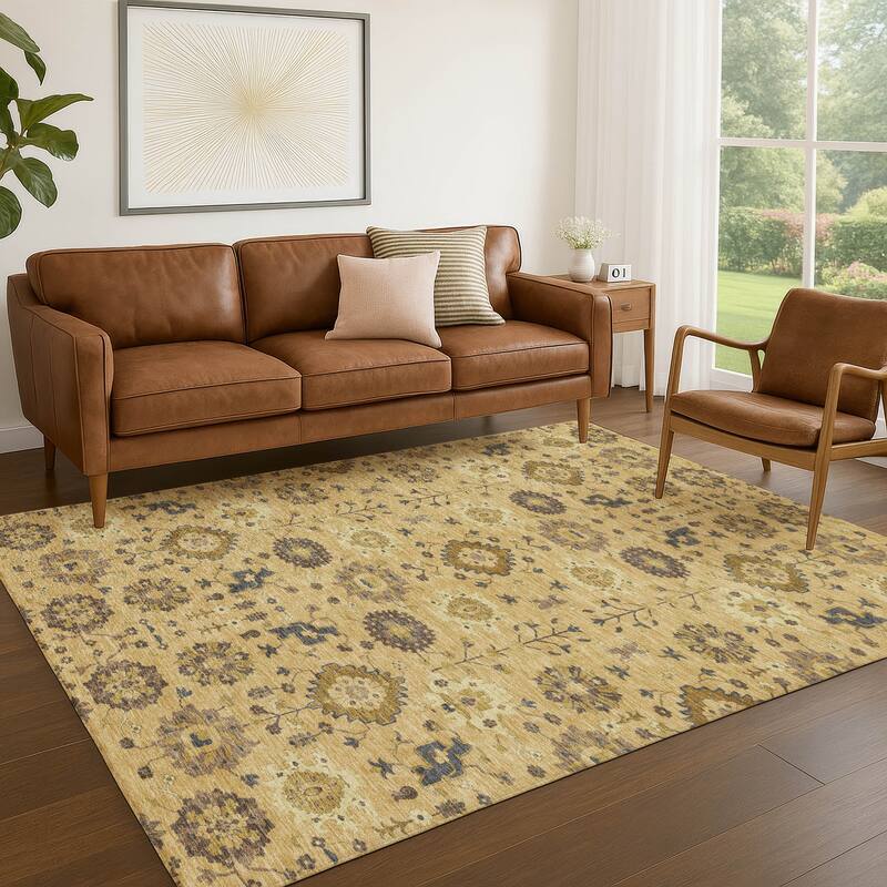 Machine Washable Indoor/ Outdoor Global Durango Chantille Rug