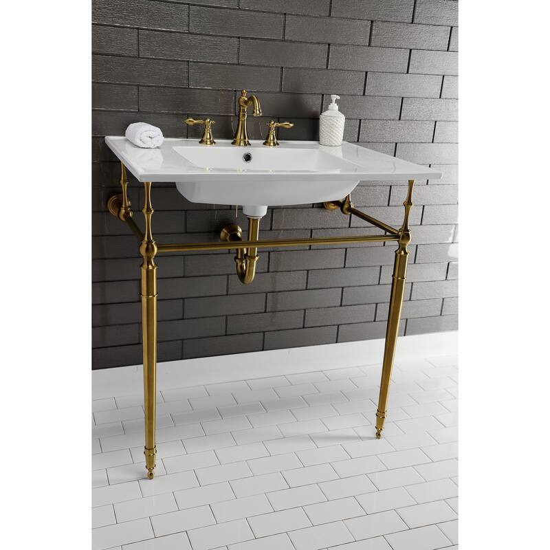 Kingston Brass Edwardian Brass Console Sink Legs