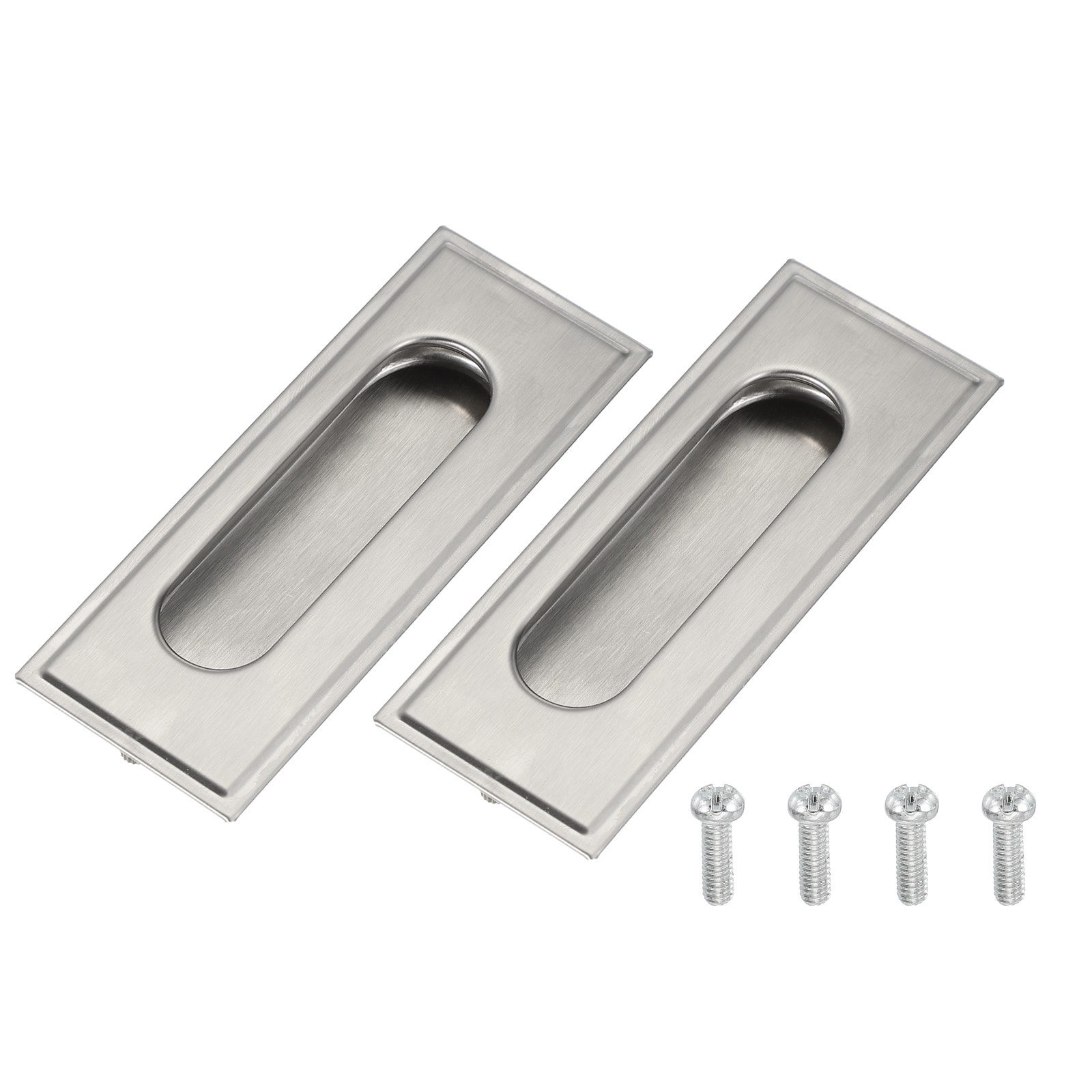 flush mount finger pull handles for cabinet doors