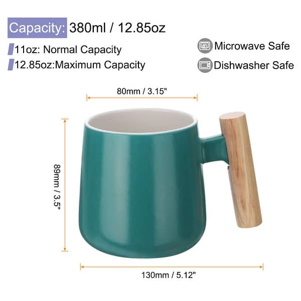 Ceramic Coffee Mug Set 12.85 Oz Handmade Ceramic Mugs Gift Box - Bed Bath &  Beyond - 41909566