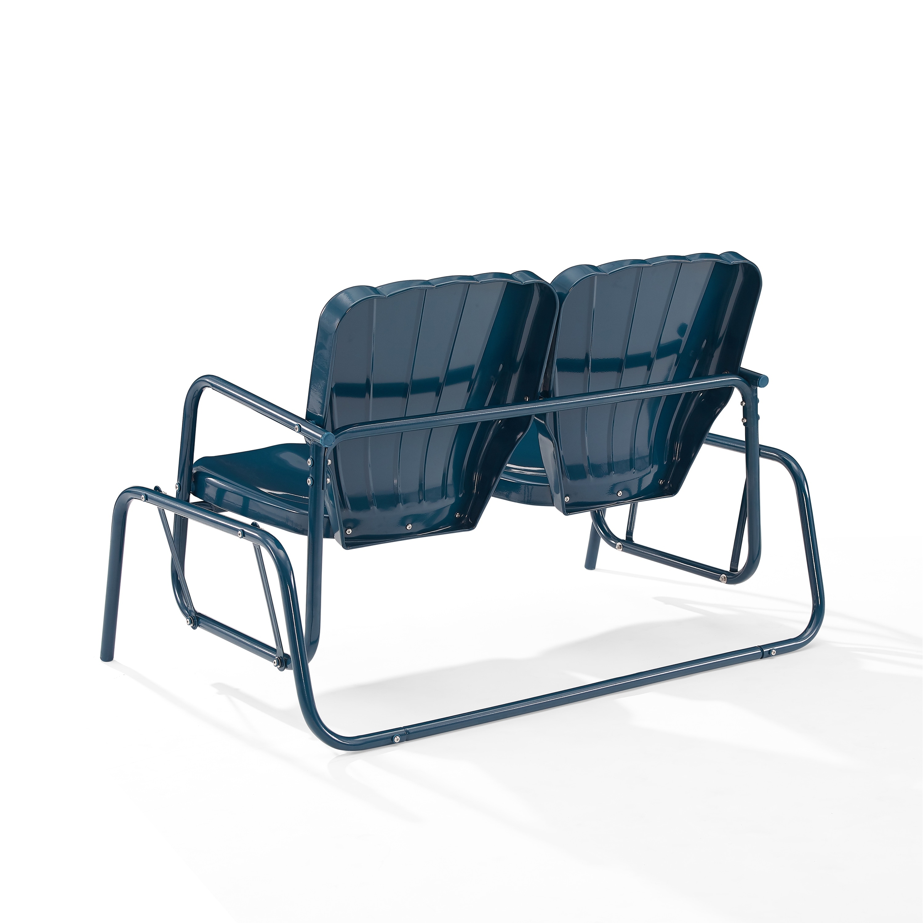 Outdoor metal glider discount chair