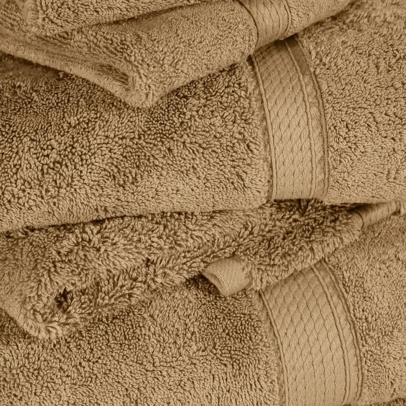 Superior Egyptian Cotton Pile Heavyweight 6-Piece Towel Set