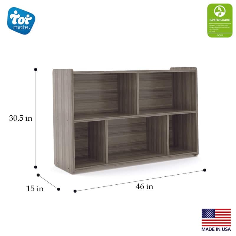 Tot Mate Laminate School Preschool Compartment Storage - 46" x 15" x 30 1/2"