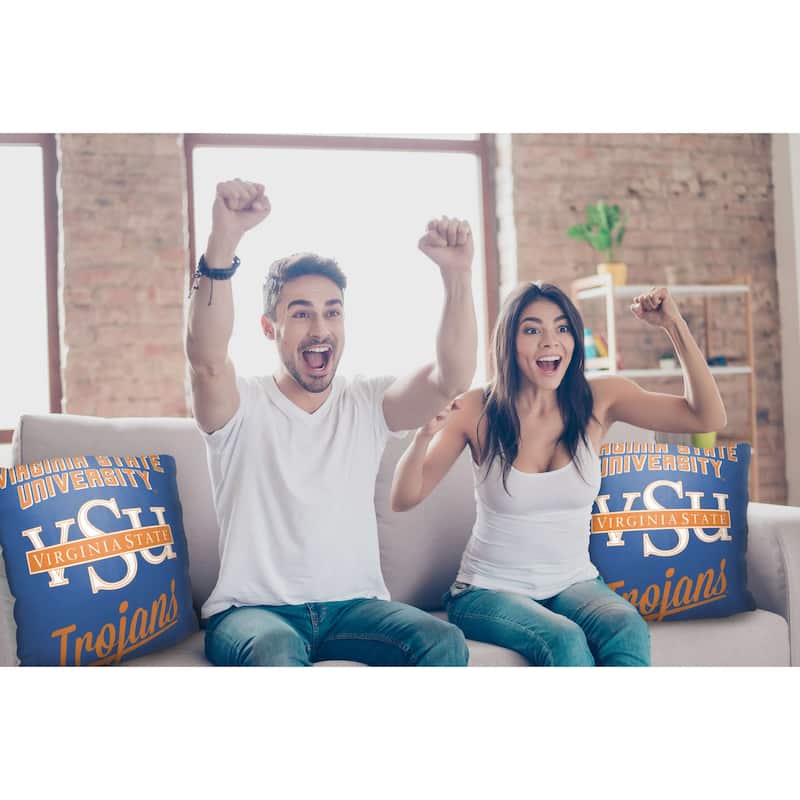 NCAA CIAA Alumni 18 Inch Throw Pillow