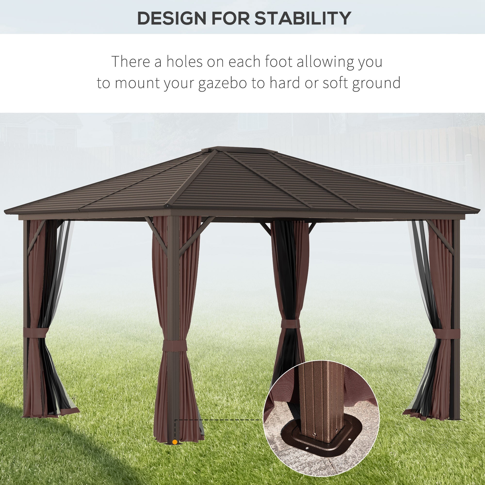 Outsunny gazebo cheap