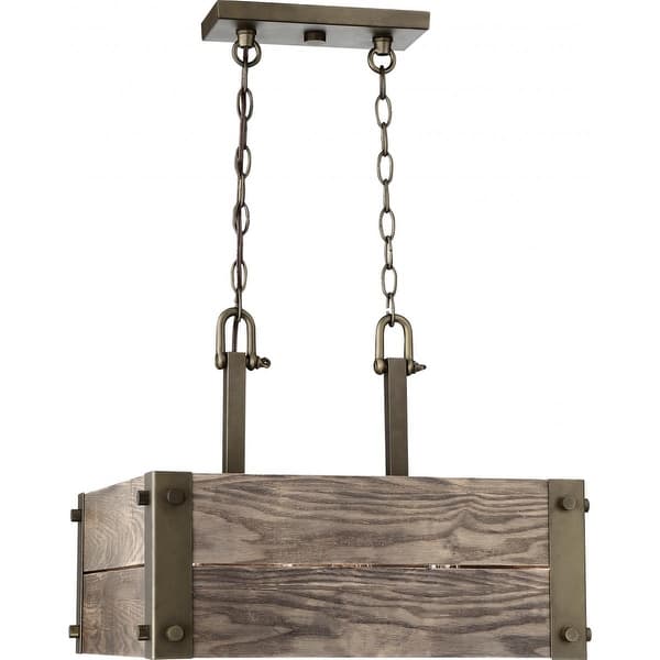 slide 2 of 3, Winchester 4-Light Pendant