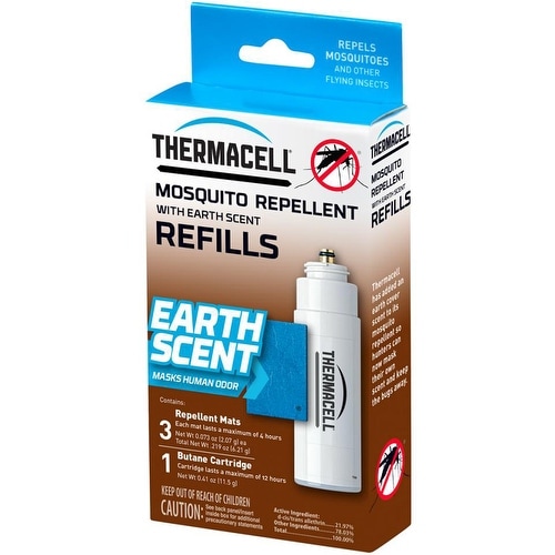Thermacell Mosquito Repellent Refill Pack, Earth Scent, for Hunting or Fishing - E-1