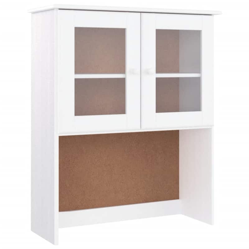 vidaXL Dresser Top ALTA 30.3"x11.8"x36.2" Solid Wood Pine - 30.3" x 11.8" x 36.2"