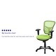 preview thumbnail 65 of 164, Nicholas Mid-Back Blue Mesh Multifunction Executive Swivel Ergonomic Office Chair with Adjustable Arms