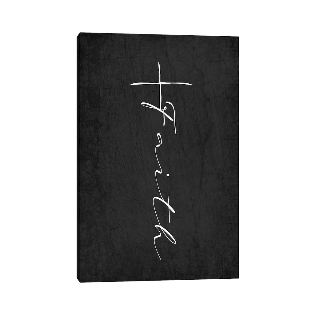 iCanvas "Faith Cross" by Kimberly Allen Canvas Print