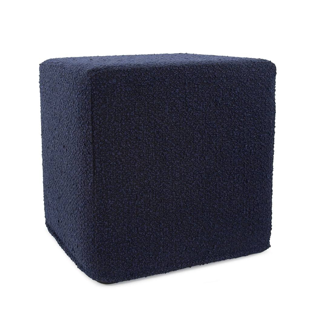 Allan Andrews No Tip Short Block Ottoman with Cover, Barbet Collection