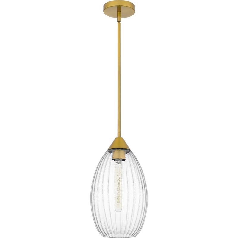 Quoizel Piccolo Pendant One Light Mini Pendant - Brushed Gold
