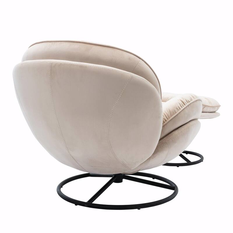 TV Chair Accent Chair for Living Room with Ottoman