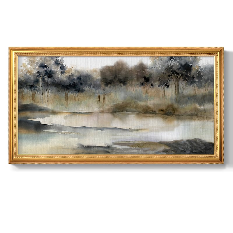 Serene River Premium Framed Canvas- Ready to Hang