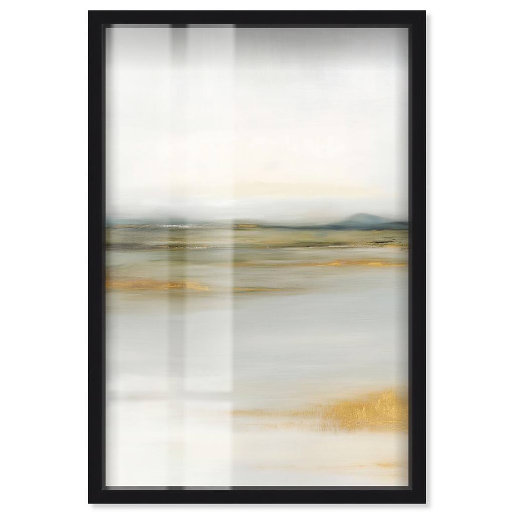 Misty Expanse I Shadowbox by Art Remedy