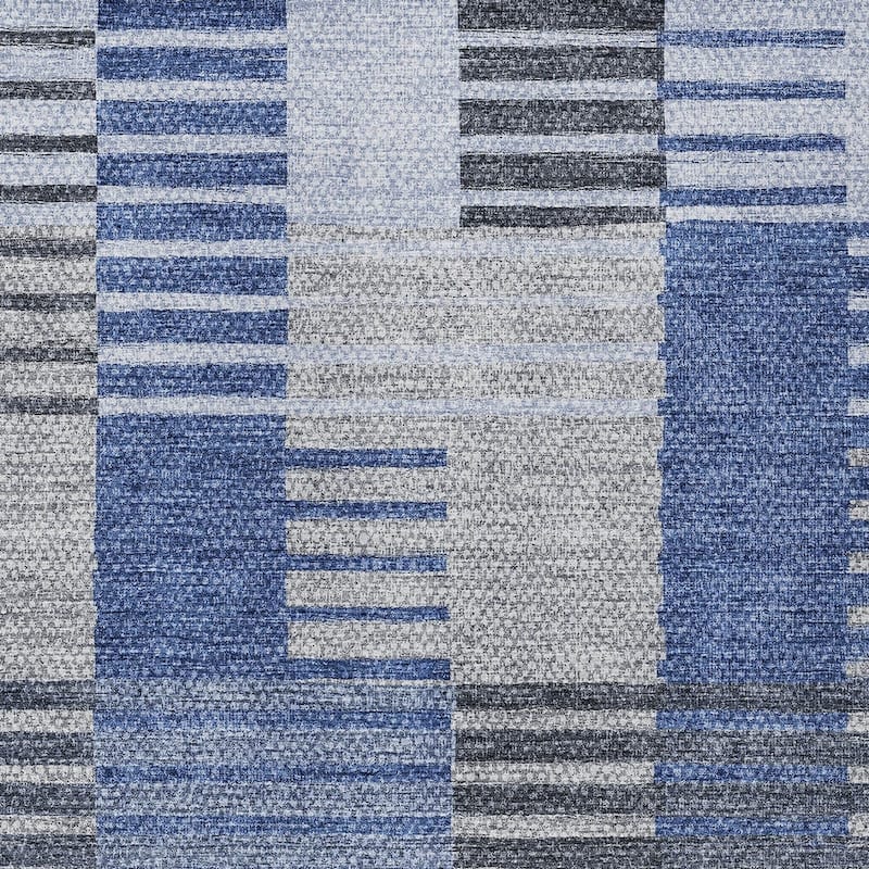HomeRoots Striped Transitional Rectangle Outdoor Rug