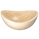 preview thumbnail 4 of 11, Eden Bath Small Stone Canoe Sink - Polished Beige Travertine