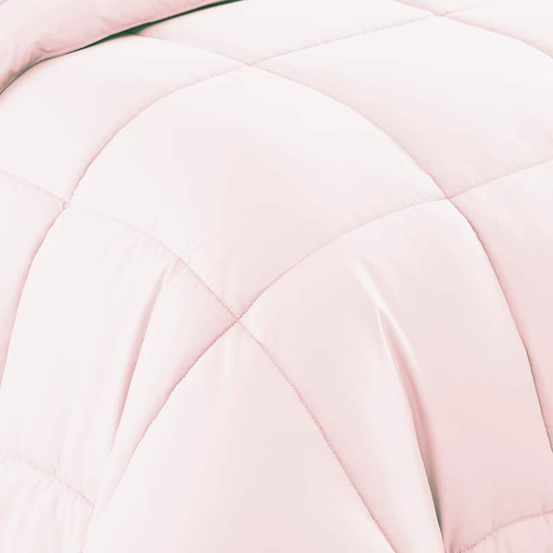 Sweet Home Collection Luxury Solid Bed-In-a-Bag with Sheet Set