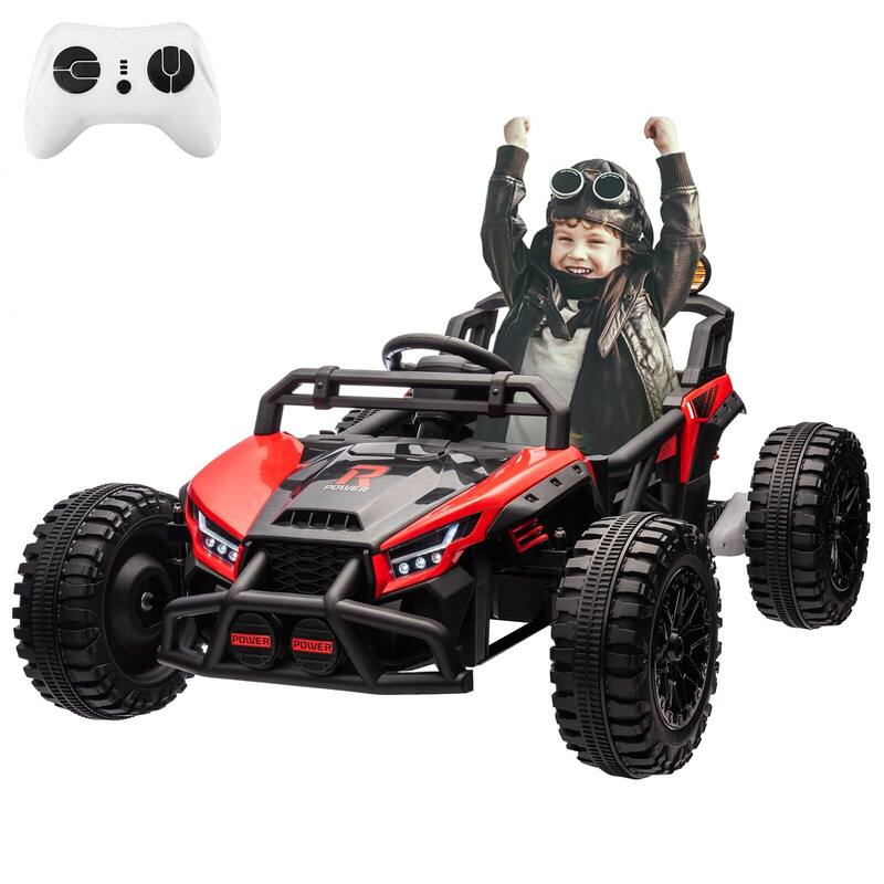 24V Ride on UTV,130w Electric Powered UTV - Red