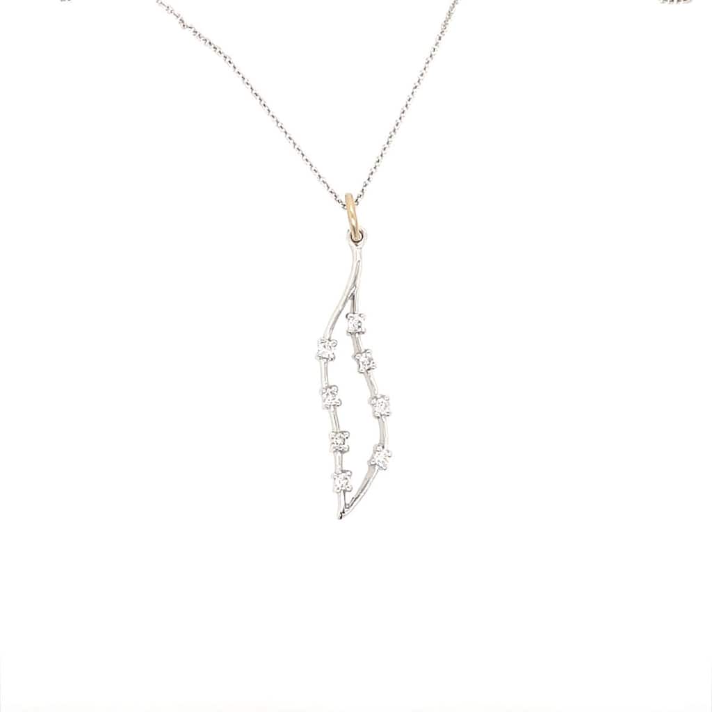 Kabella Diamond Pod Pendant