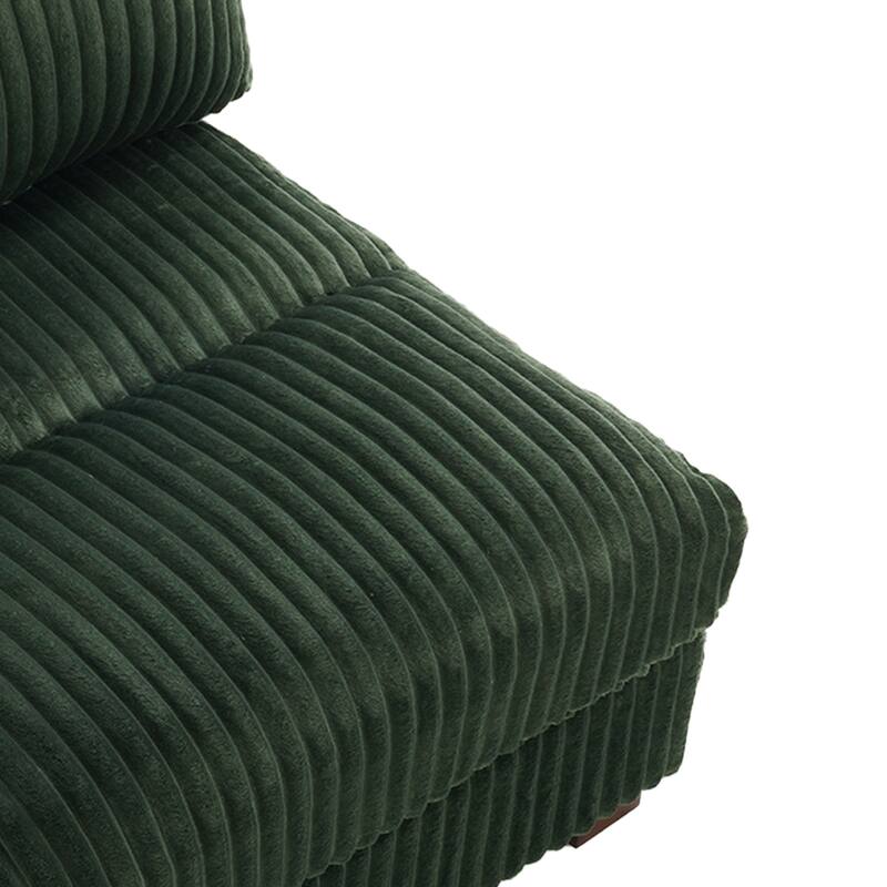 Plush Faux Fur Accent Sofa Chair