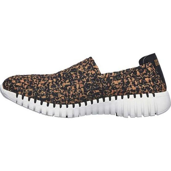 skechers go walk leopard shoes