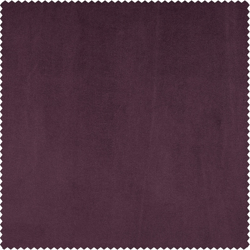 Exclusive Fabrics Plush Velvet Room Darkening Curtain (1 Panel)
