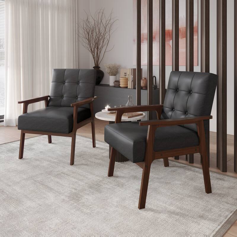 CraftPorch Modern 2- Pieces Accent Chairs