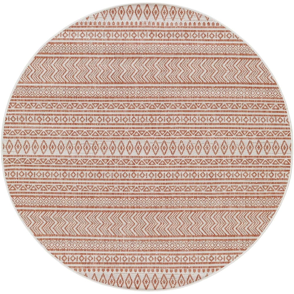 Livabliss Eagean Moroccan Indoor/Outdoor Area Rug
