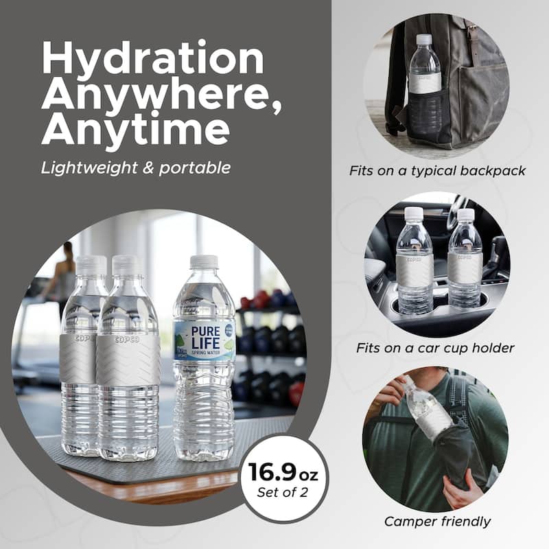 Copco Hydra BPA Free Tritan Water Bottle Set Leak Proof & Dishwasher Safe