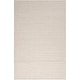 preview thumbnail 1 of 18, Hand-woven Warsaw Wool Area Rug Ivory - 2' x 3'