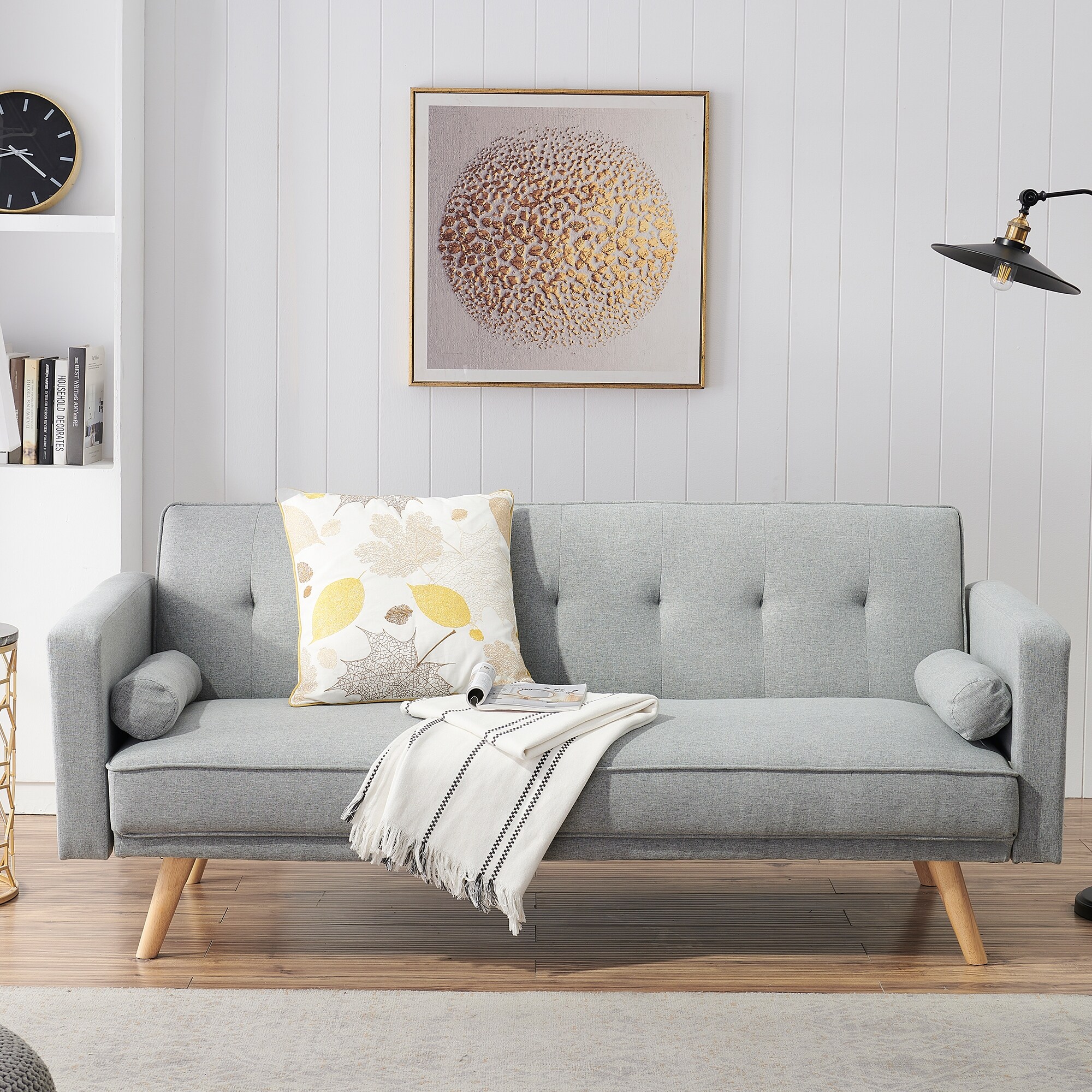 Variable Living Room Sofa Bed Folding Sofa with Adjustable Tufted