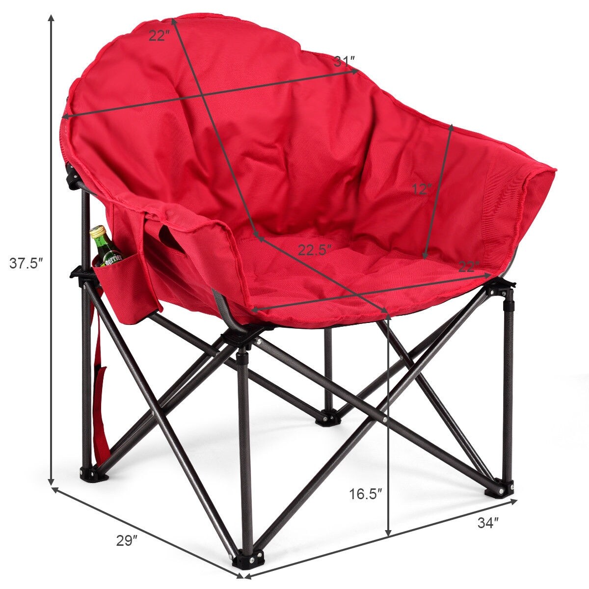 camping chairs in a bag