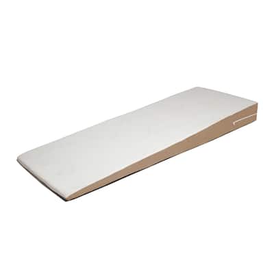 Avana SuperSlant Full Length Bed Wedge Pillow, Tencel, Half-Queen - White