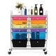 preview thumbnail 16 of 17, 12-Drawers Rolling Storage Cart with Organizer Top - See Details
