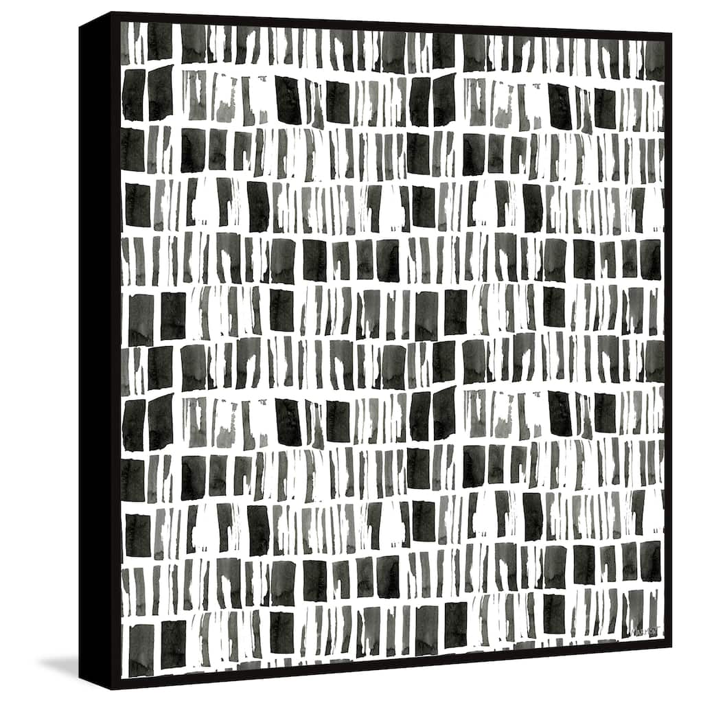 False Illusion Floater Framed Print on Canvas