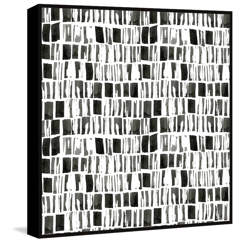 False Illusion Floater Framed Print on Canvas